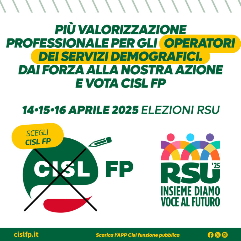 CARD LAVORATORI DEI SERVIZI DEMOGRAFICI