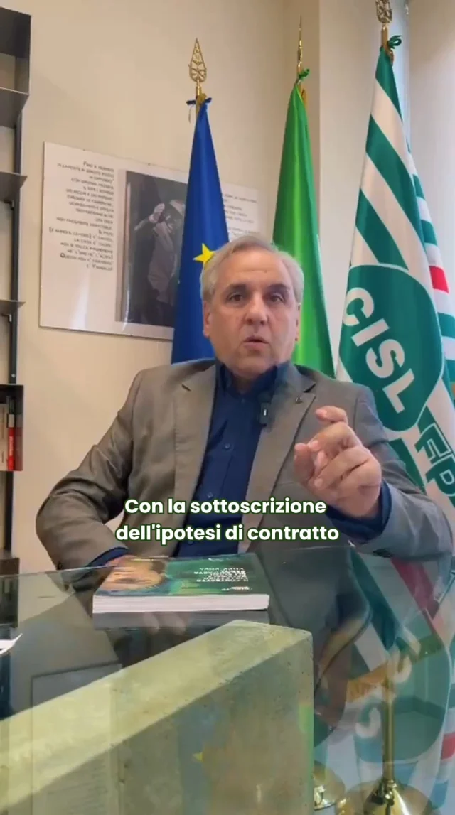 La firma dell'ipotesi di rinnovo del CCNL Sanità 2025-2027 rappresenta un risultato importante per le lavoratrici e i lavoratori del Servizio Sanitario Nazionale.

Nel video, Roberto Chierchia, Segretario Generale CISL FP, spiega perché questo passaggio rappresenta un risultato storico e quale valore assume per il futuro della contrattazione nel comparto sanità.

Per approfondire tutte le novità del rinnovo, consulta la guida completa sul sito CISL.

#CislFP #Sanità #CCNL #Contrattazione #LavoroPubblico #ServizioSanitarioNazionale